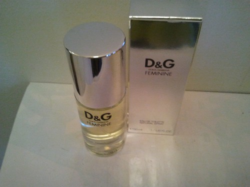 DOLCE & GABBANA D & G FEMININE EDT SPRAY 50ML WOMEN PERFUME FRAGRANCE DISCONTINU - Picture 2 of 5