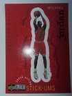 Michael Jordan #S30 MJ 1997-98 UD CC Collectors Choice Stick-Ums Sticker NMM 8.0