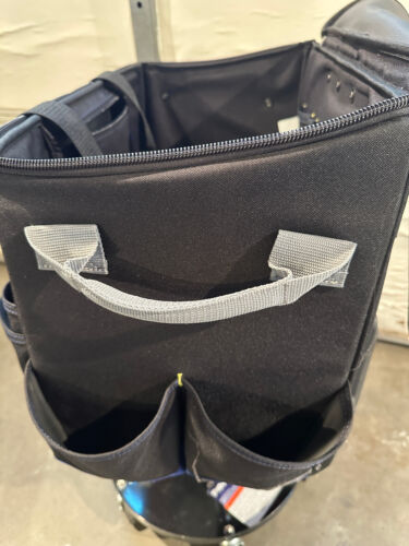 Kobalt KB1168 Rolling Tool Bag Heavy-Duty Steel Frame Multi-Pocket Wheels - Used - Picture 5 of 6