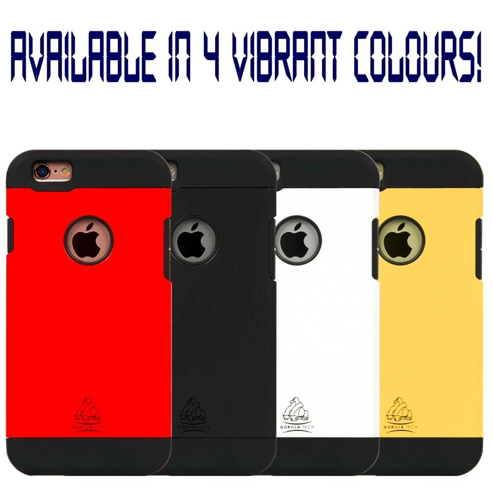 Slim Armour Dual Layer Protective Case Dual Back Cover Defend Gorilla Tech Shell - Image 3 of 4