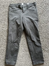 GAP Signature Skinny Ankle Gray Stretch Mid Rise Dress Pant Chino Size 10R