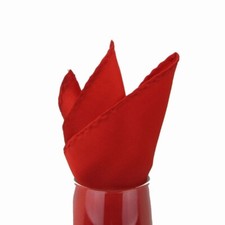 100 Silk Solid Satin Pocket Square for Business, Weddings  Formals