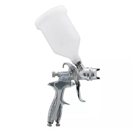 Campbell Hausfeld General Purpose HVLP Gravity Feed Paint Spray Gun with 600mL