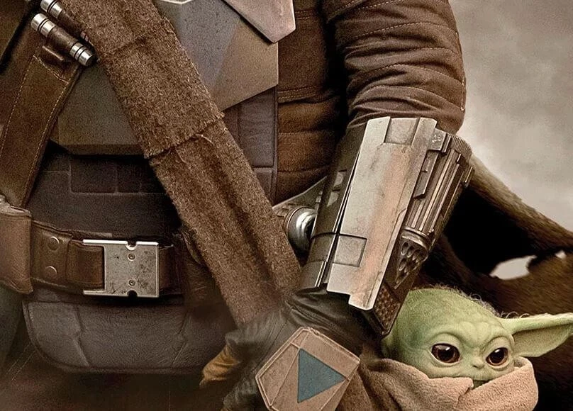 Mandalorian Bolso Bebé Star Wars Ciencia Ficción Pañal Temático Bebé Equipo Baby Shower Regalo Foto 4 de 4