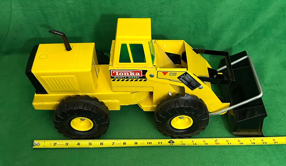 Vintage Tonka Mighty Diesel Front End Loader. - Image 2 of 4