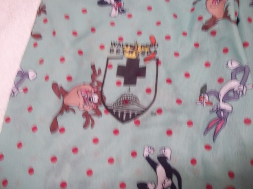 Children's Looney Toons Scrubs/Pajamas Set, Large, Bugs, Sylvester, Tweety Bird, - Picture 6 of 8