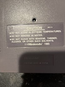 RoboCop NES (Nintendo Entertainment System) 1985) carrello, custodia e libretto