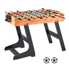  New Folding Foosball Table,42 inch Standard Size Table,Indoor Full Size Foosbal
