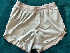 Lululemon Find Your Pace Shorts 4 Lined 3" Inseam Blue/Green Workout Athleisure