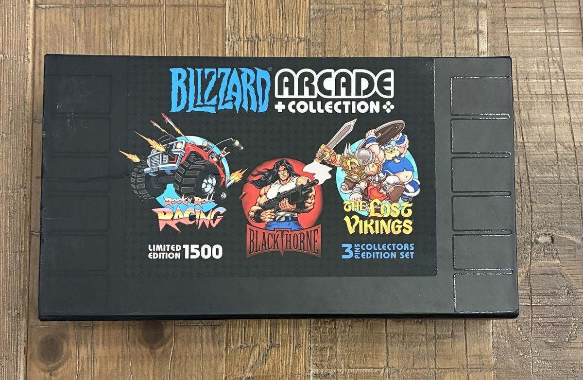 Blizzard Arcade Collection 3 Pin Set Limited Edition 1500 | eBay