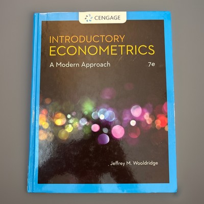 Introductory Econometrics : A Modern Approach 7e *NEW*