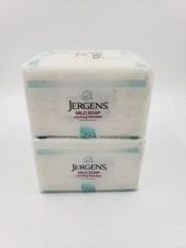 Jergens Mild Soap Cleans Freshens 4 4.5 Oz Bars Per Package - Lot of 2
