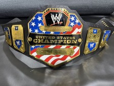 United states 2014 wrestling championship belt replica title 2mm brass adult siz