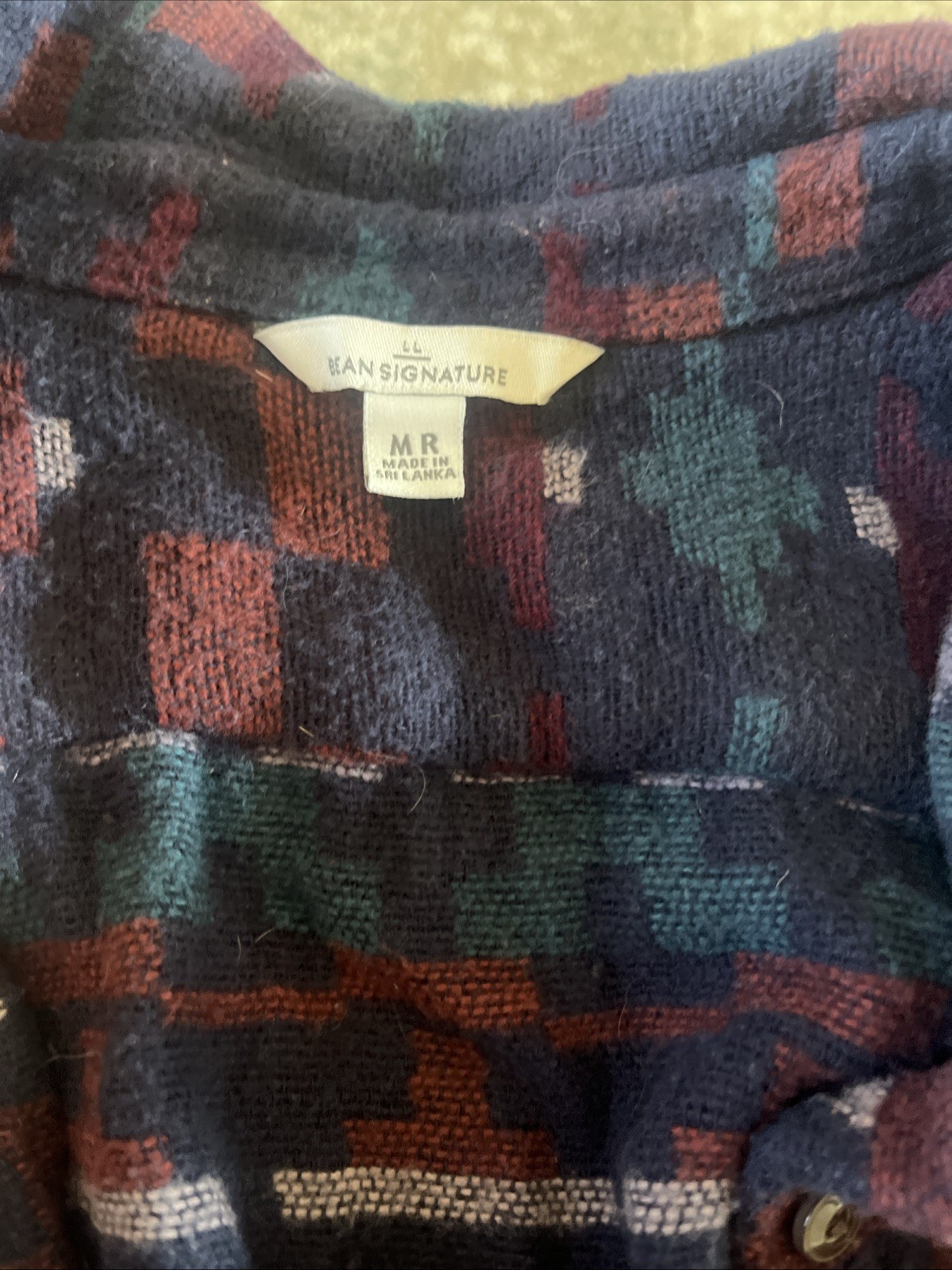 LL Bean Medium Regular Flannel Jacket, 100% Cotton - image 2