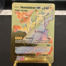 Pikachu & Zekrom GX 184/181 Sm-Team Up for sale | eBay