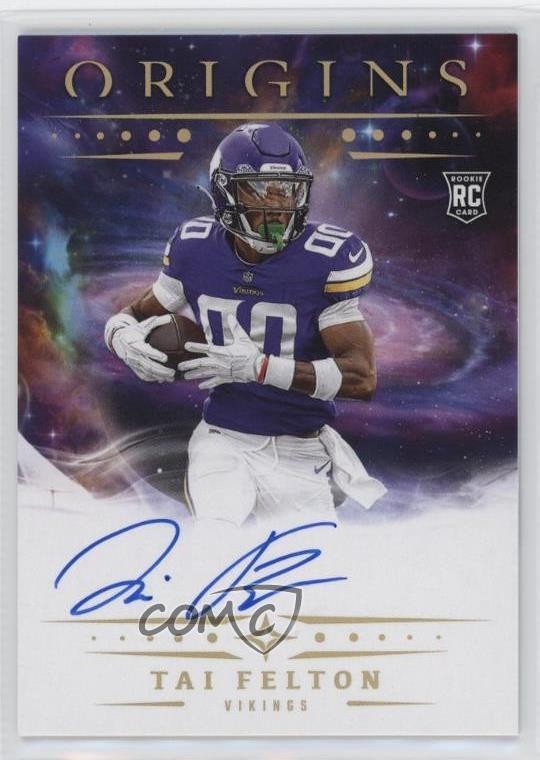 2025 Panini Origins Rookie Tai Felton #RA-TAI Auto RC 0yp5