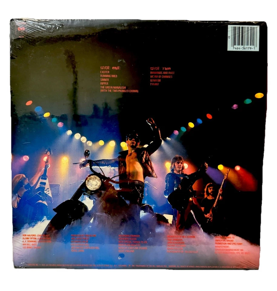 Judas Priest Unleashed In The East Original SEALED vinyl Album LP Live In Japan - Image 2 of 4