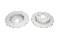 2X Kavo Parts Bremsscheiben Hinten FüR Toyota Yaris P21 PA1 PH1