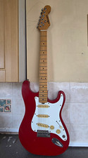 Hohner Stratocaster Electric Guitar Red Alder Body Maple Neck 21F RH 2000