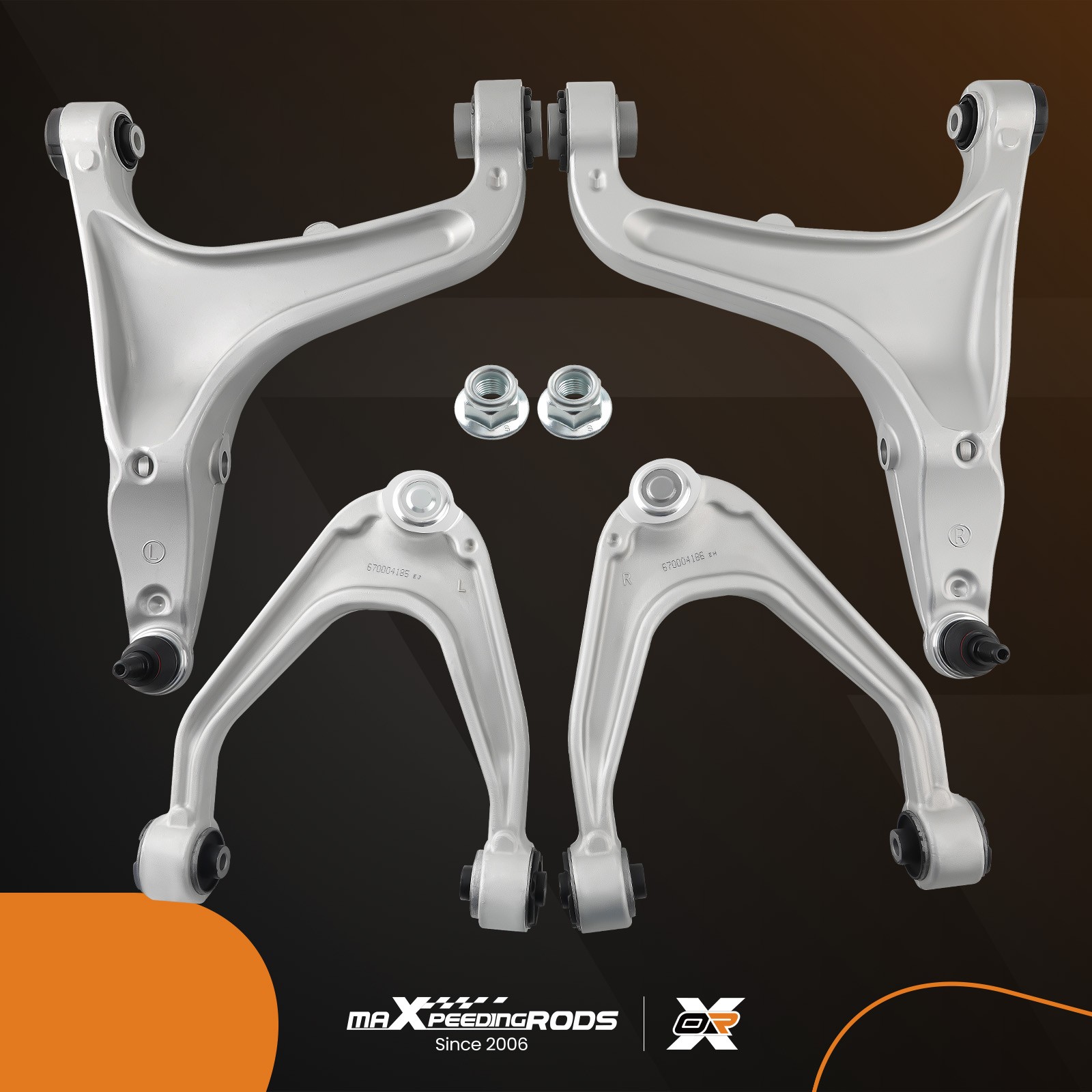 Maserati Quattroporte 2014-2022 FRONT+UPPER Control arm