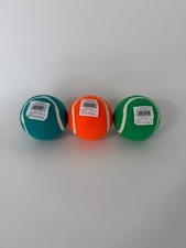 Dog Tennis Balls by JH Tennis Turq 2.5" Set of 8 Vibrant Colors NWT