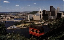 Pittsburgh Pennsylvania Duquesne Incline ~ postcard sku369