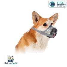 Lightweight Mesh Dog Muzzle - Adjustable  Comfortable for Medium Breeds, Size M