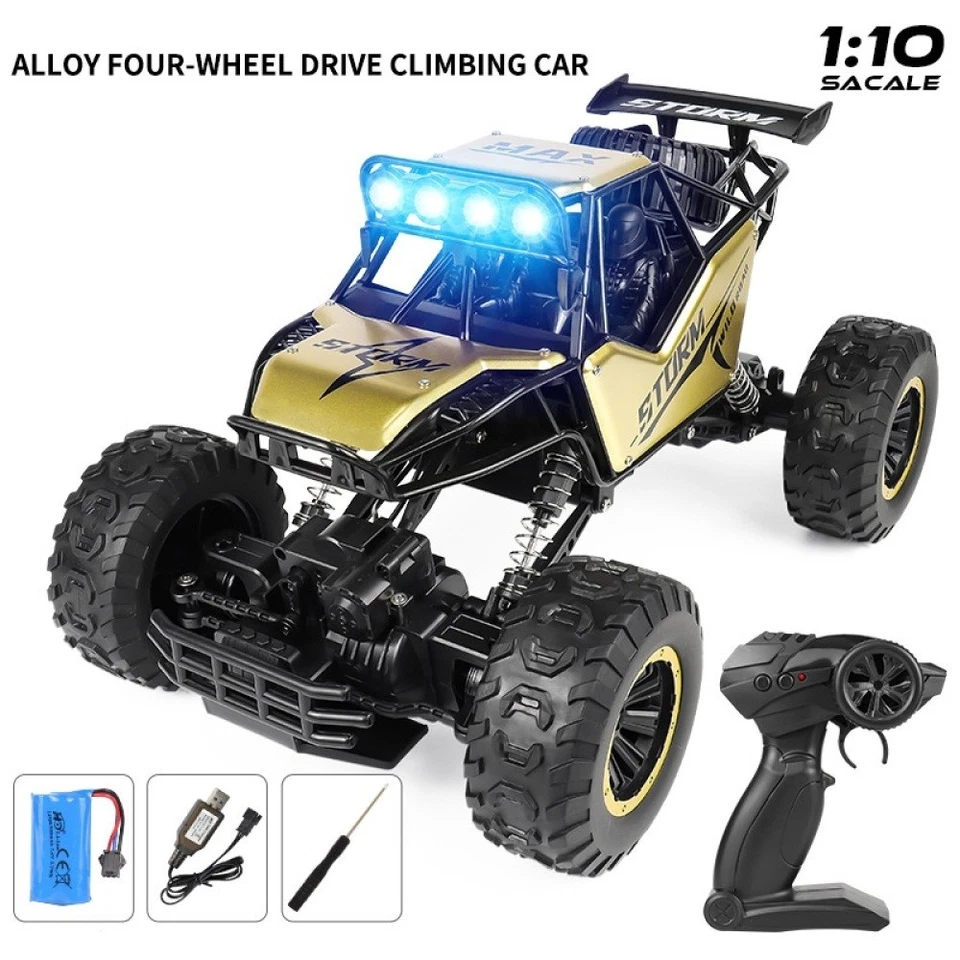 RC Climbing Car 1:10 Ferngesteuertes Auto 4WD RC Offroad Monstertruck Crawler DE - Bild 2 von 4