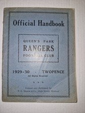Queens Park Rangers Official Handbook 1929-30