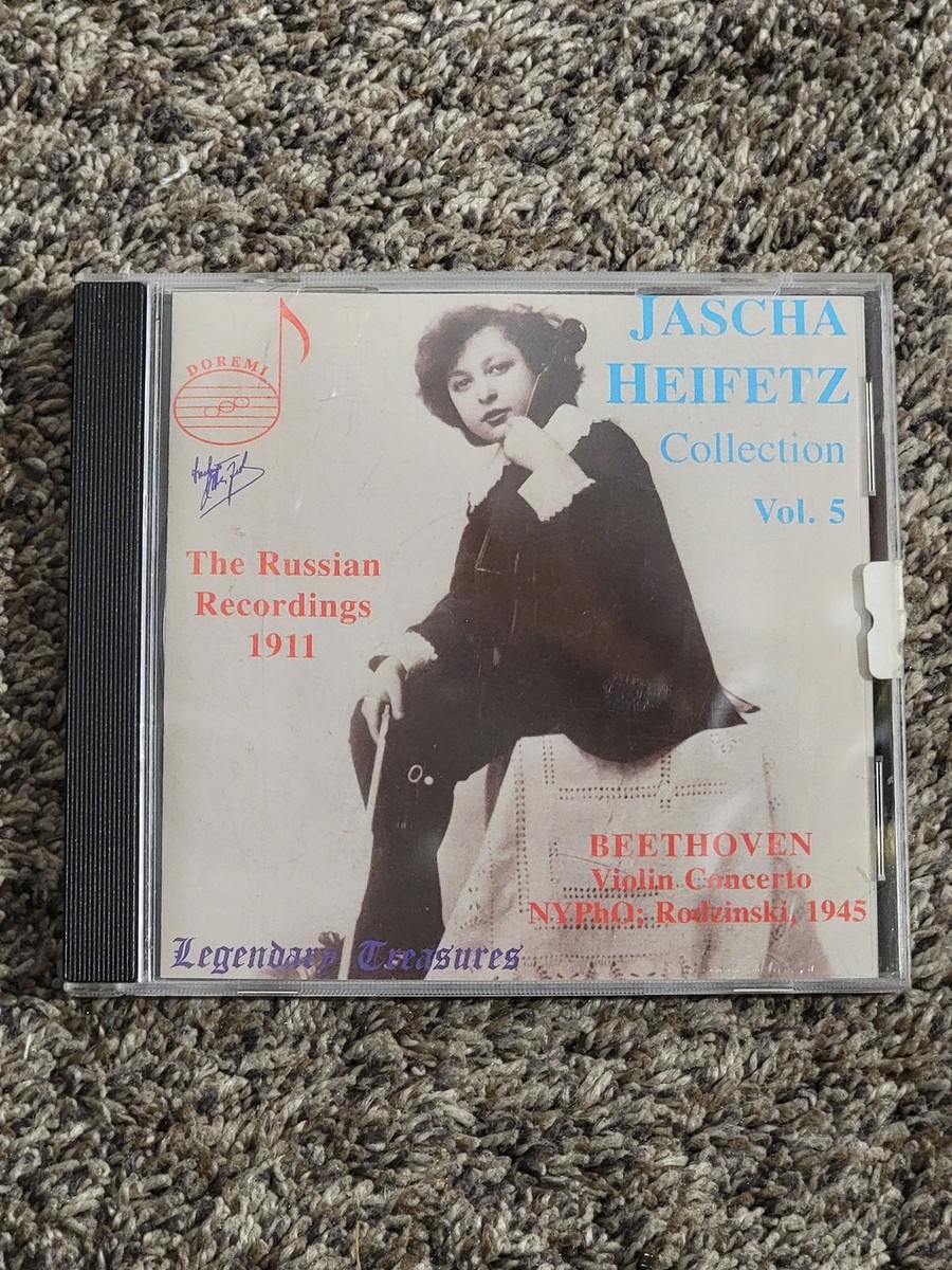 Jascha Heifetz Collection Vol. 5 - Russian Recordings 1911