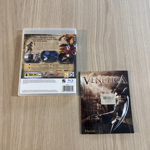 VENETICA - JUEGO SONY PS3 - Raro - Solo Estuche y Manual - Fast Post - Imagen 3 de 6