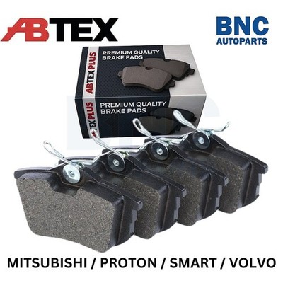 Abtex Rear Brake Pads fits MITSUBISHI COLT 2004-2012