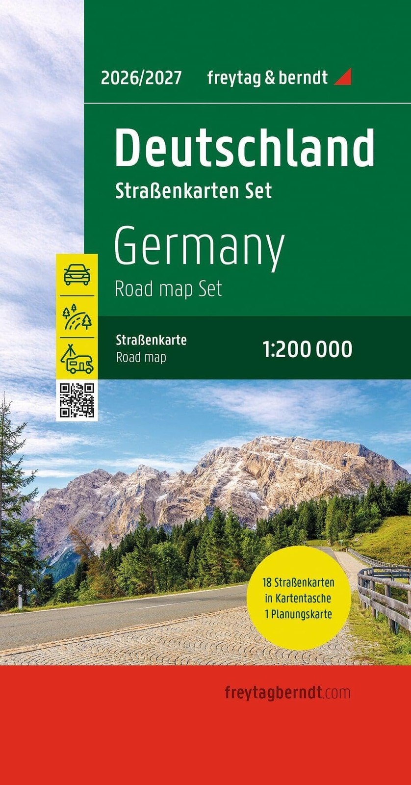 Deutschland StraßenkartenSet 1200.000 20262027 freytag berndt by Freytag Berndt - Image 2