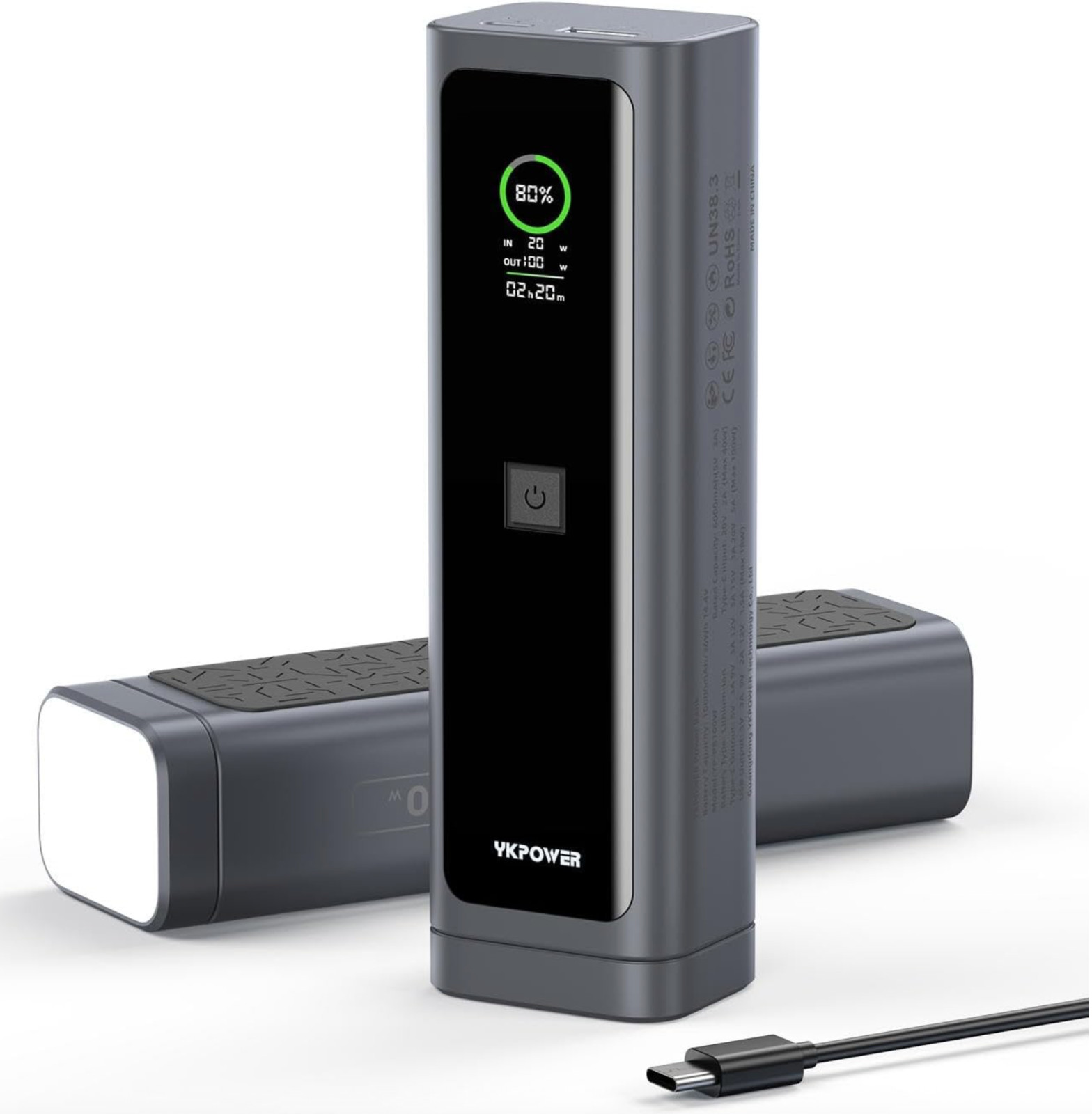 Portable Charger 100W, 10000mAh Fast Charging Laptop with 2 