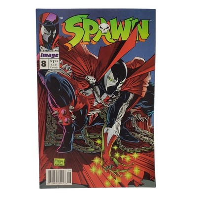Spawn #8 Image Comics 1993 Alan Moore Story Newsstand Edition McFarlane Art