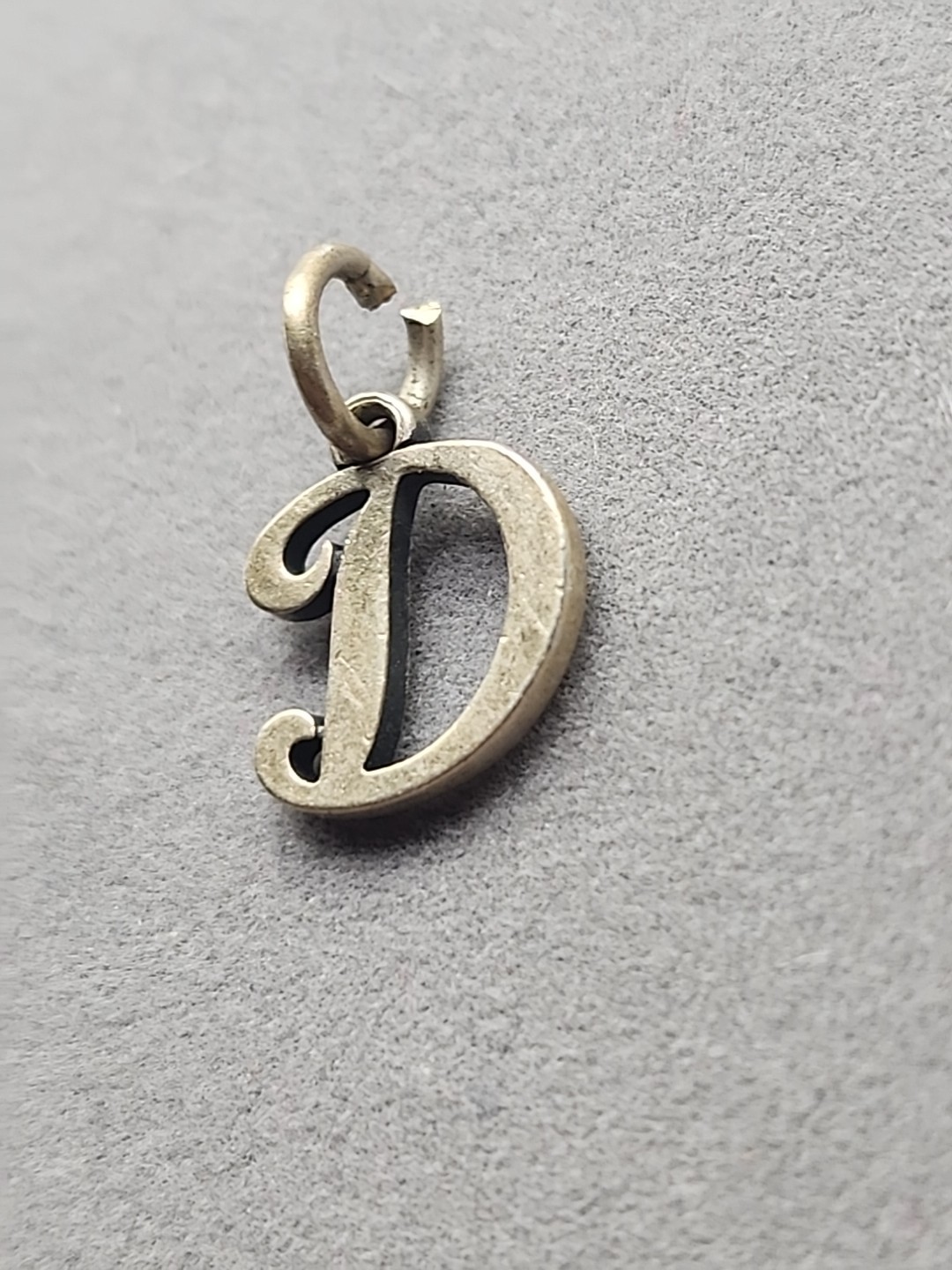 James Avery 925 Sterling Silver Script Initial D … - image 3