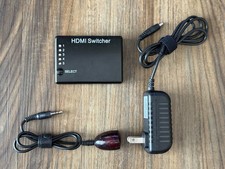 5-Port HDMI Switcher w/ Power IR Sensor - Used on Film Set - Works Great