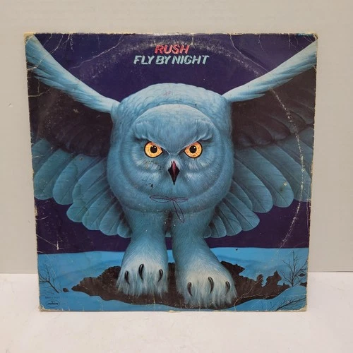 Rush Fly by Night LP Vinyl Record Mercury 1975 SRM-1-1023 First Untested As Is