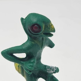 1958 J.H. Miller Earth Invaders SATURN Alien Wax Space Toy Figure BROKEN