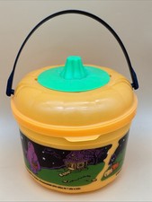 Mcdonald's Halloween Boo Bucket 1999 Happy Meal Grimace Pumpkin Fall