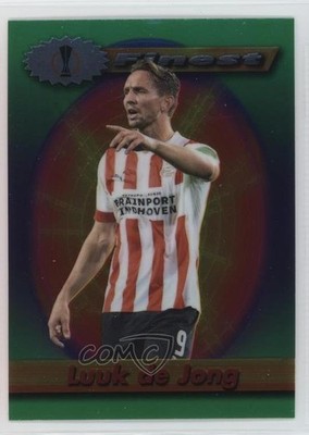 2022-23 Topps Finest Flashbacks UEFA Club Competitions Luuk de Jong #112 0s55