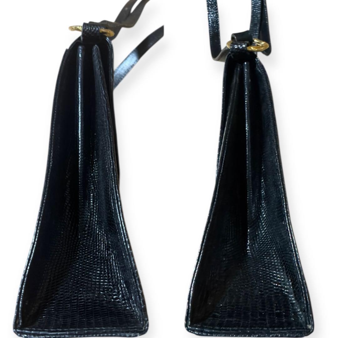 Borsa a tracolla Yves Saint Laurent YSL Cassandra pelle nera autentica F07141213