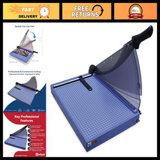Professional 18" Guillotine Paper Trimmer - Sturdy Metal Base, 40 Sheet Capacity
