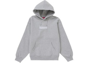 未使用⭐︎Supreme cross box logo グレー　Ｌ Supreme Cross Box Logo Gray Hoodie | Supreme Hoodie