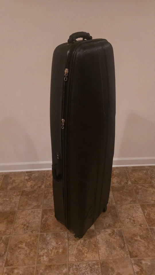 Samsonite 6850 Golf Hard-Sided Travel Cover Case - Black - Image 3 of 4