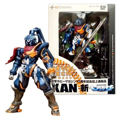 REVOLTECH YAMAGUCHI OVERMAN King Gainer XAN Dengeki Hobby 10th Figure Excellent