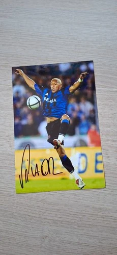 VICTOR # CLUB BRUGGE / BRAZIL - PHOTO ORIGINAL SIGNED (SALE 1 EURO)
