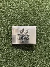 Marijuana Leaf Belt Buckle