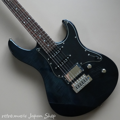 Yamaha Pacifica PAC612VIIFM TBL Translucent Black Flame Maple