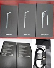 Samsung Galaxy S25 Ultra S25 S25+ Empty Retail Box with option of cable New